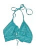 Robin Piccone Teal Swimsuit Top Size L - photo 1