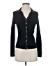 Neiman Marcus Black Silk Cardigan Size S - photo 1