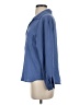 Chenault Blue Long Sleeve Blouse Size S - photo 5