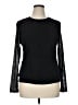 Sanctuary Black Long Sleeve T-Shirt Size XL - photo 1