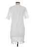 Fate White Casual Dress Size S - photo 2