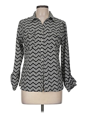 Notations Long Sleeve Blouse (view 1)