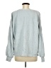 CAbi 100% Cotton Silver Gray Sweatshirt Size M - photo 2