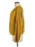 Ruby Moon 100% Cotton Yellow Pullover Sweater Size M - photo 5