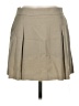 Topshop Solid Tan Casual Skirt Size 6 - photo 1