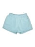PANGAIA Solid Blue Athletic Shorts Size L - photo 1