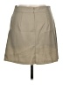 Topshop Solid Tan Casual Skirt Size 6 - photo 2