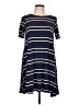ASOS Stripes Blue Casual Dress Size 10 - photo 1