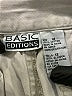 Basic Editions 100% Cotton Solid Green Cargo Shorts Size 12 - photo 3