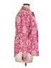 Ruby Rd. 100% Cotton Floral Pink Long Sleeve Blouse Size 14 - photo 4