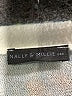 Nally & Millie Animal Print Black Blue Pullover Sweater Size M - photo 7