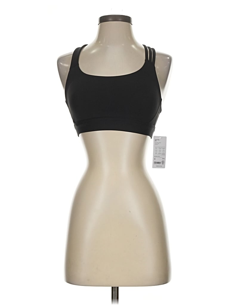 Pre-owned Athleta Sports Bra In Black