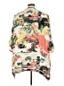 Melissa McCarthy Seven7 100% Polyester Print Ivory 3/4 Sleeve Blouse Size 4X - photo 2