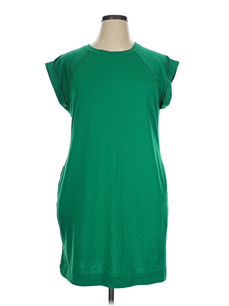 Pre-owned Assorted Brands Casual Dress In Green