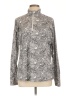 Lady Hagen Silver Long Sleeve Turtleneck Size L - photo 1
