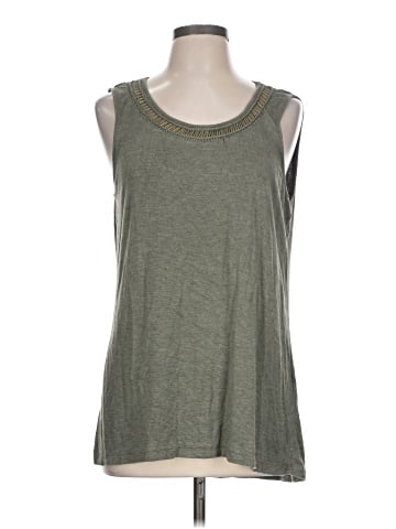 Rose + Olive Sleeveless T-Shirt (view 1)