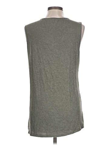 Rose + Olive Sleeveless T-Shirt (view 2)