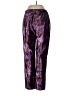J. McLaughlin Print Purple Casual Pants Size 10 - photo 2