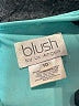 Blush by Us Angels 100% Polyester Teal Dress Size 10 - photo 3