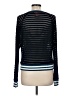 Hard Tail Polka Dots Color Block Graphic Stripes Blue Pullover Sweater Size M - photo 2