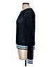 Hard Tail Polka Dots Color Block Graphic Stripes Blue Pullover Sweater Size M - photo 5