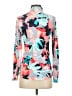 Tribal Print Blue Track Jacket Size XS - photo 2