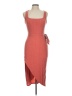 Lush Red Casual Dress Size L - photo 1
