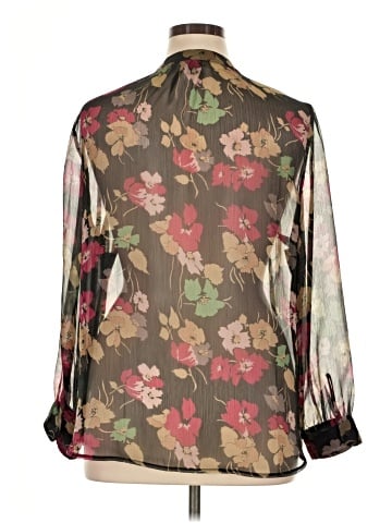Lauren by Ralph Lauren Long Sleeve Blouse (view 2)
