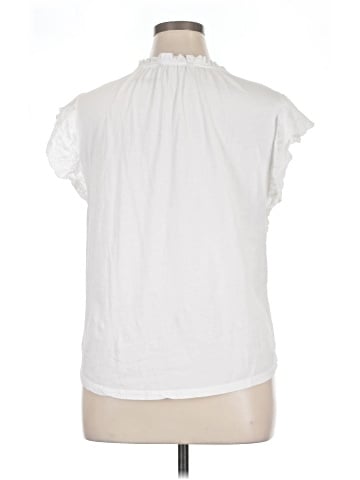 Lauren by Ralph Lauren Short Sleeve Blouse (view 2)