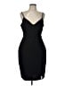 Leith Solid Black Cocktail Dress Size L - photo 1