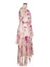SLNY Floral Pink Cocktail Dress Size 14 - photo 4