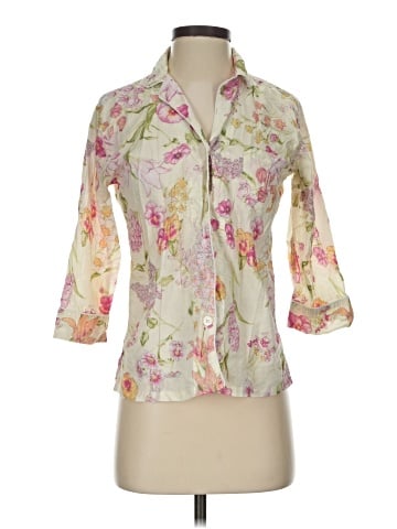 Lauren by Ralph Lauren 3/4 Sleeve Blouse (view 1)
