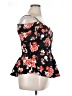 Charlotte Russe Black Short Sleeve Top Size 1X - photo 4