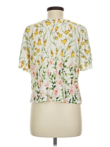 Lily White Short Sleeve Blouse (view 2)