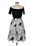 Boston Proper Gray Cocktail Dress Size 6 - photo 2