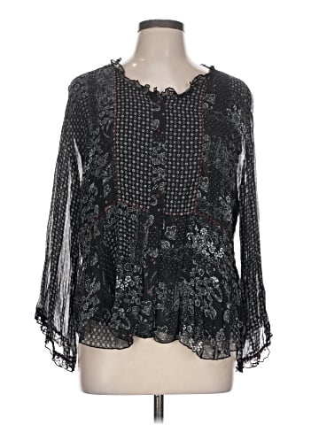 Coldwater Creek 3/4 Sleeve Blouse (view 1)