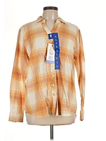 Weatherproof Long Sleeve Button-Down Shirt (view 1)