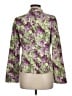 Christopher & Banks Floral Purple Jacket Size M - photo 2
