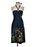Tibi Tropical Blue Cocktail Dress Size 2 - photo 1