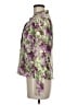 Christopher & Banks Floral Purple Jacket Size M - photo 6