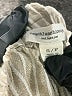 BeachLunchLounge Stripes Gray Linen Pants Size S - photo 7