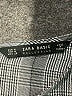 Zara Basic Houndstooth Gray Casual Dress Size M - photo 7