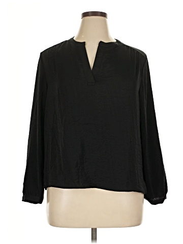 CALVIN KLEIN JEANS Long Sleeve Blouse (view 1)