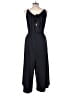 HD in Paris Solid Black Jumpsuit Size L - photo 2