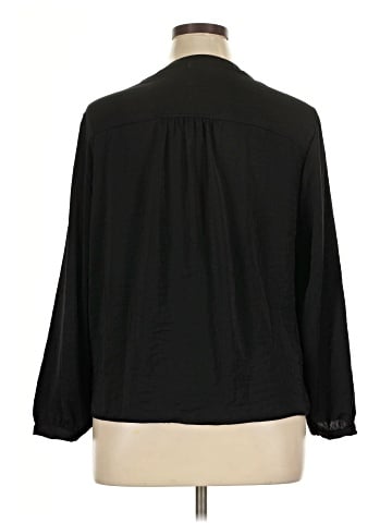 CALVIN KLEIN JEANS Long Sleeve Blouse (view 2)