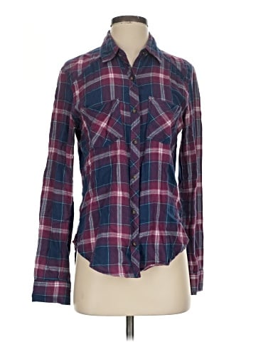 Abercrombie & Fitch Long Sleeve Button-Down Shirt (view 1)