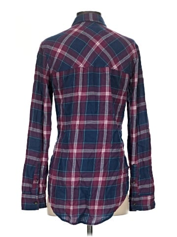Abercrombie & Fitch Long Sleeve Button-Down Shirt (view 2)