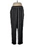 Jessica Simpson 100% Viscose Stripes Silver Casual Pants Size L - photo 2