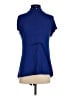Cache Blue Short Sleeve Blouse Size S - photo 2