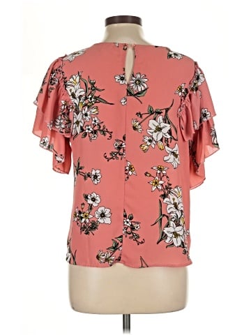 Lily White Short Sleeve Blouse (view 2)
